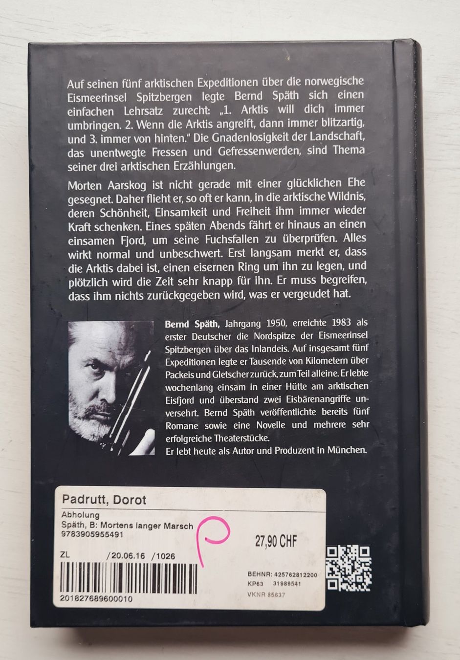 Libri: Mortens langer Marsch      von Bernd Späth – Usato da Niederweningen venduto da Obson 1