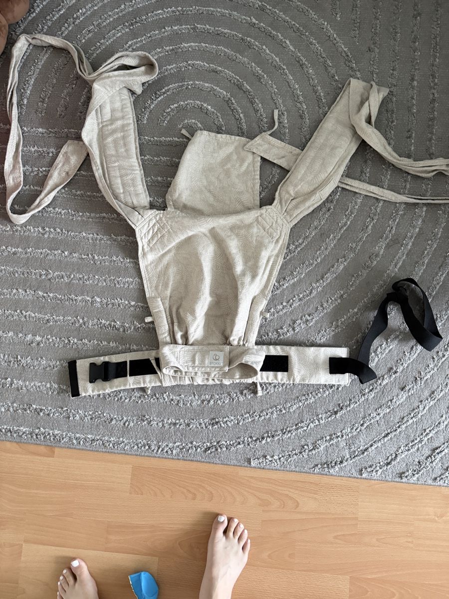 Stokke Marsupi portabebè: Stokke Limas floral beige – Usato da Wettingen venduto da lipovic9