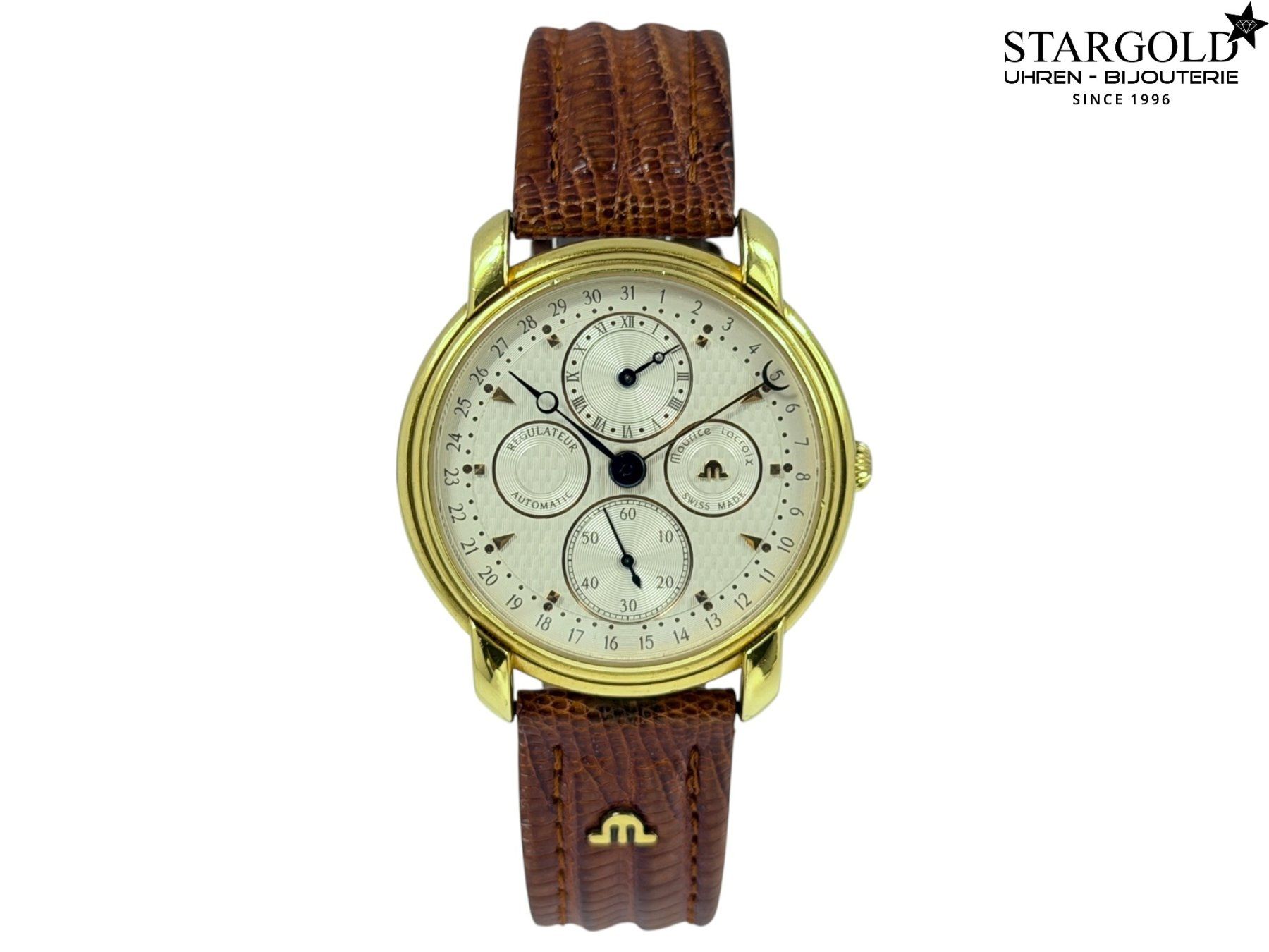 Maurice Lacroix Orologi: Maurice Lacroix Masterpiece Regulateur Masterpiece - 19275 – Usato da Zürich venduto da Stargold-Uhren