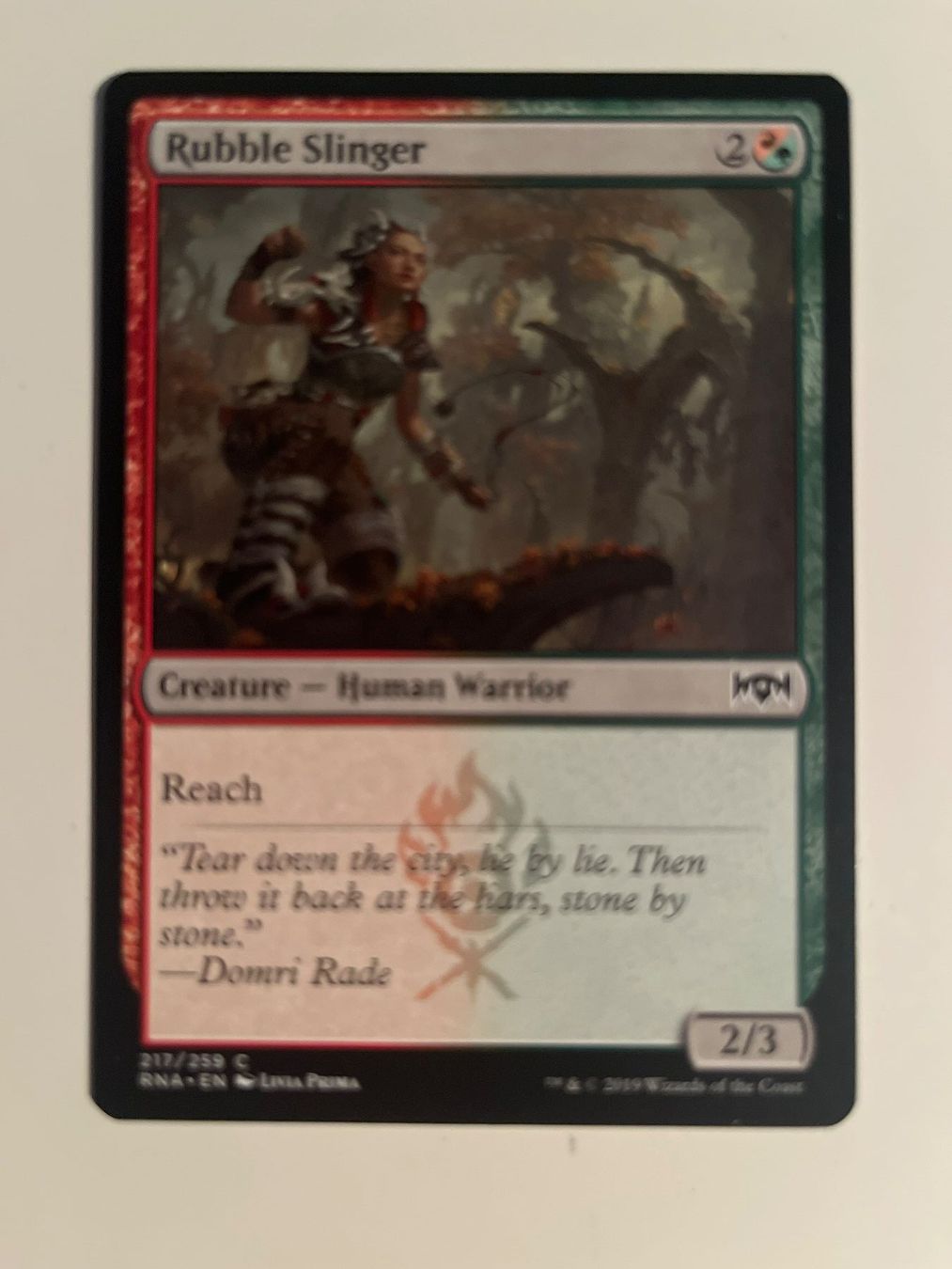Magic The Gathering Carte collezionabili: 1 x Rubble Slinger - Magic: The Gathering - MtG – Usato da Kriens venduto da Shadi1980