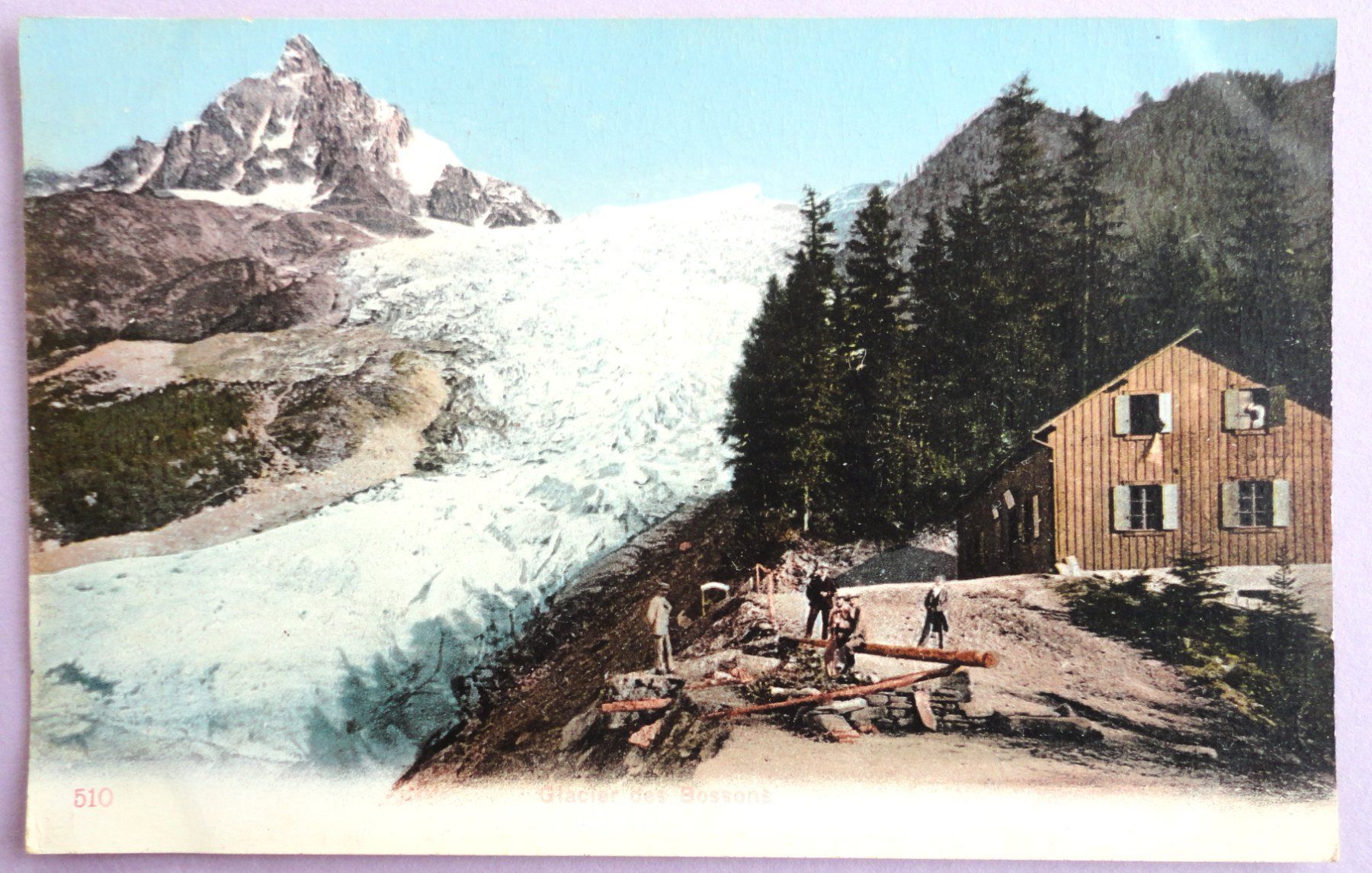 Cartoline postali: Glacier des Bossons – Usato da Fétigny venduto da Billy2miny
