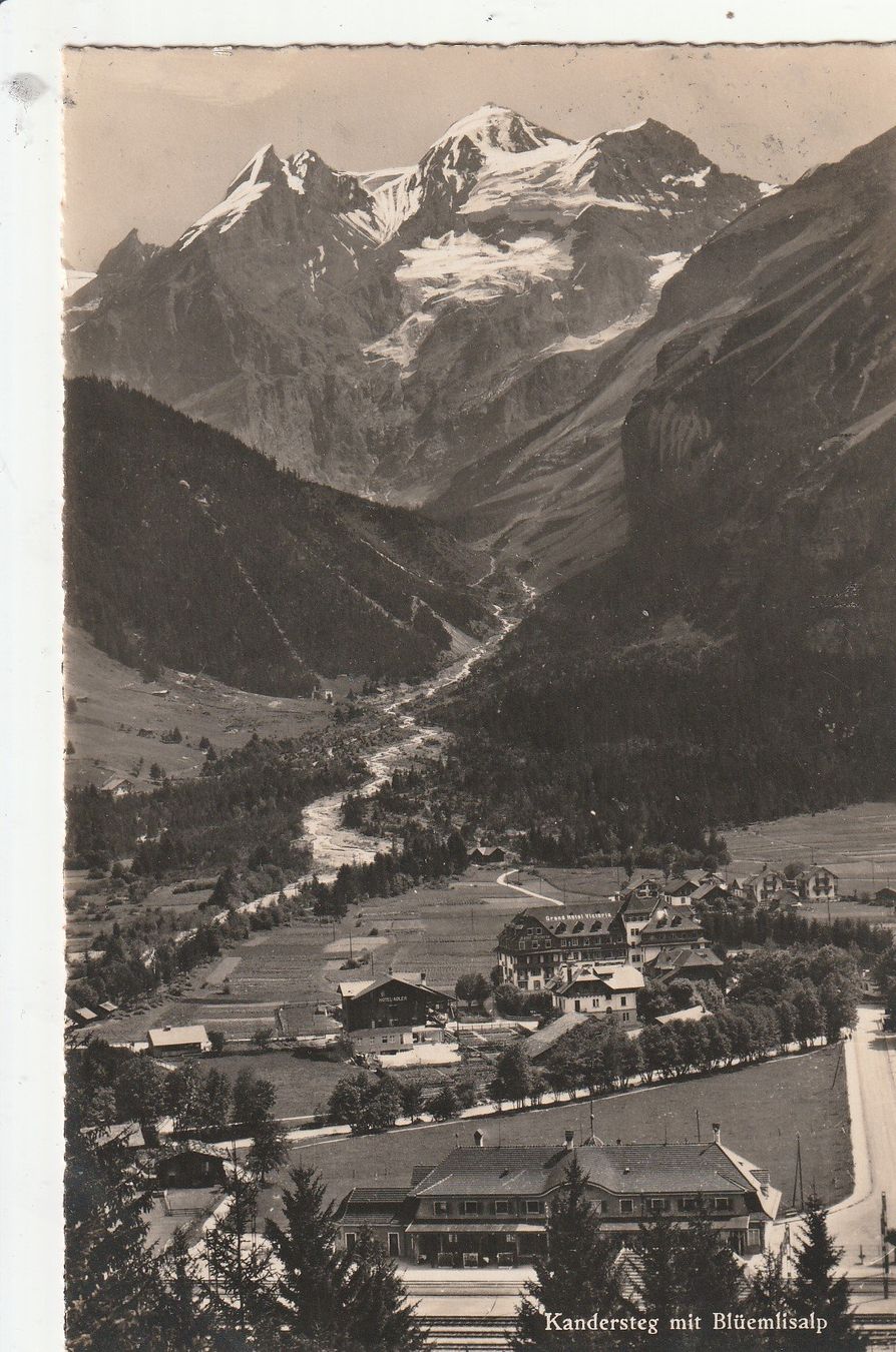 Cartoline postali: Kandersteg - Karte gelaufen 1923 – Usato da uttwil venduto da Koehlerfred
