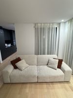 3-Sitzer Sofa TiRONO | Beige Cord | Top Zustand 