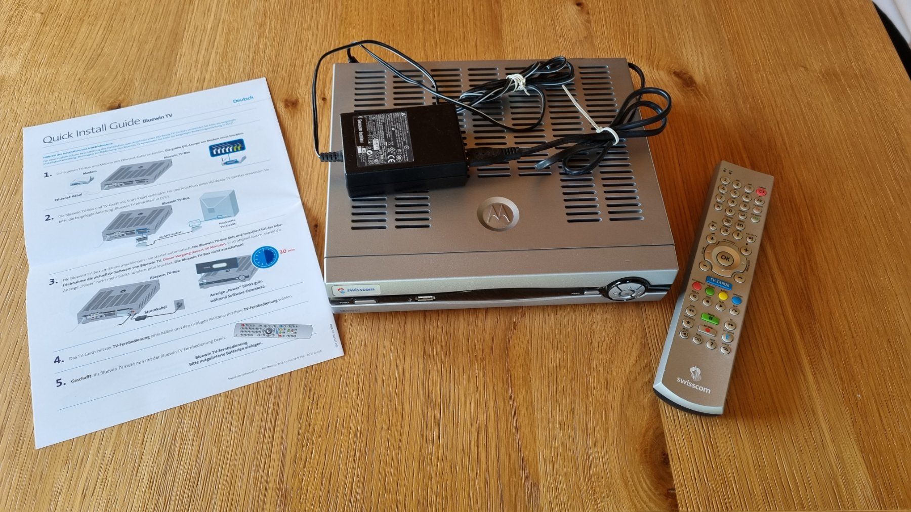 Ricevitori: Motorola TV Box receiver Microsoft IPTV – Usato da Couvet venduto da Mima0077