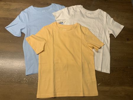 3er C&A T-Shirt Set uni, Gr. 110