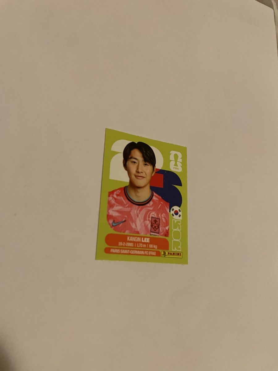 Panini Sammelbilder & Trading cards: FIFA WM 2026 Kangin Lee KOR 12 – Neu (gemäss Beschreibung) aus Winterthur von Cobraforce