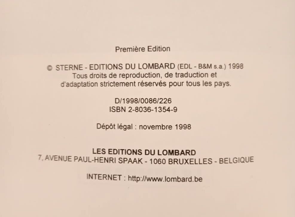 Fumetti: ADLER - Les Maudits - EO 1998 – Usato da Le Locle venduto da borgespatricia 2