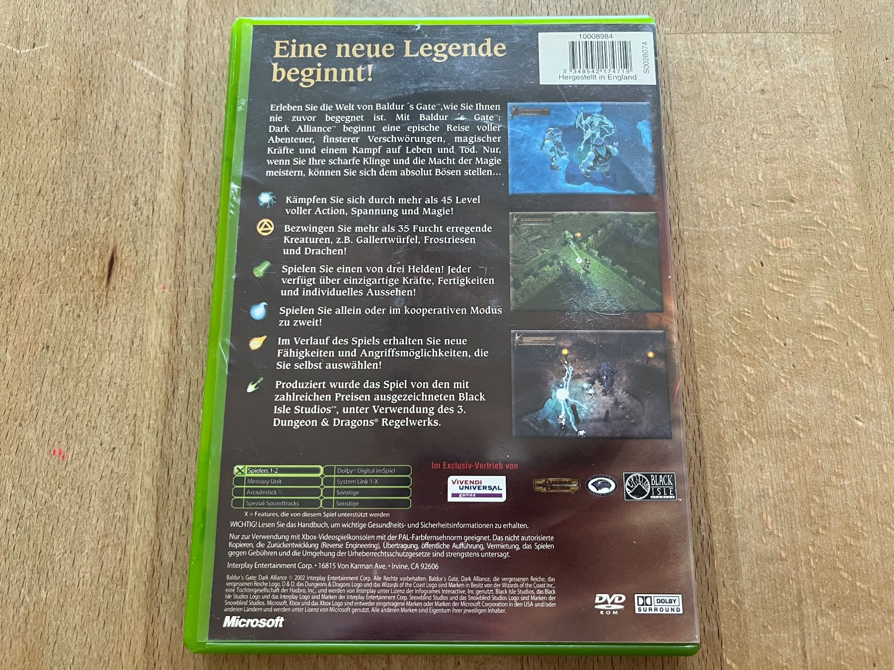 Microsoft Giochi: XBOX Spiel Baldur's Gate Dark Alliance, original – Usato da Thalwil venduto da ranx 3