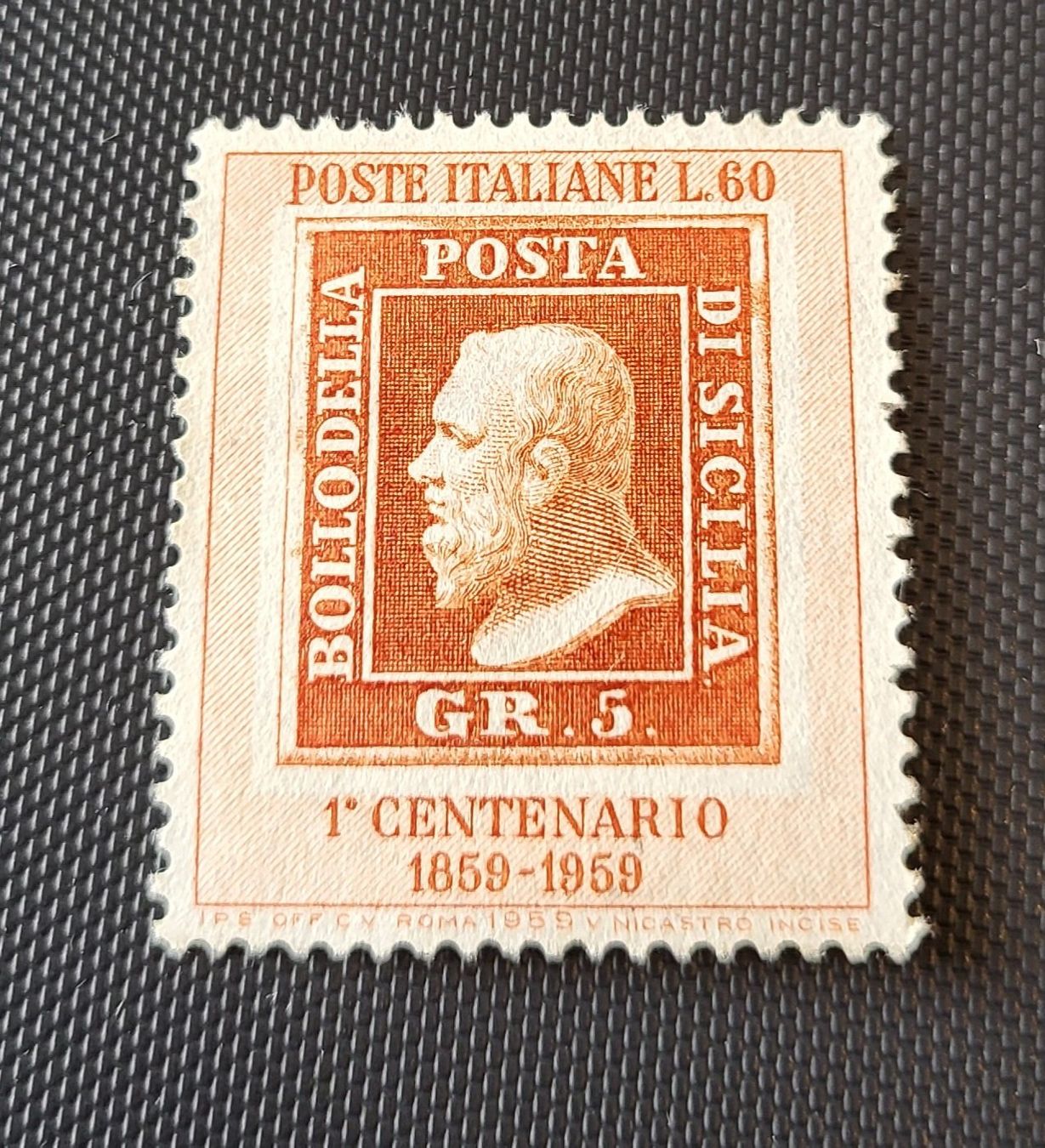 Tutti i francobolli: Italien 1959 briefmarke – Usato da St Gallen venduto da Stampsalshobby