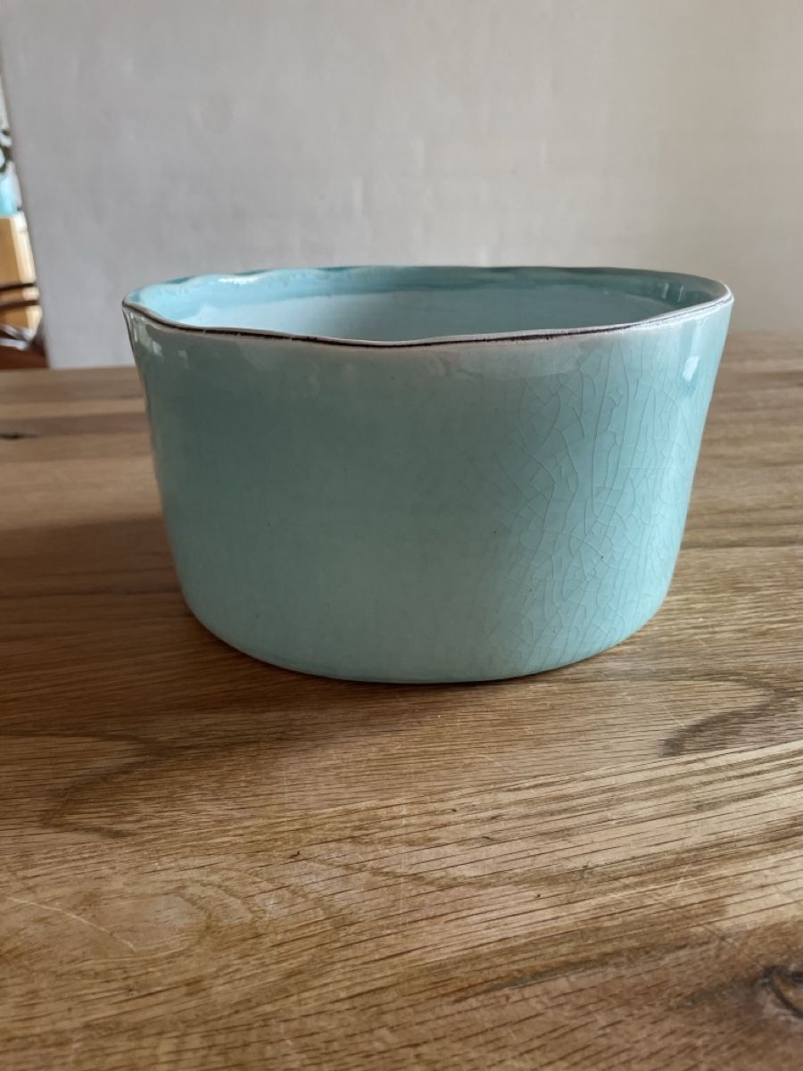 Pots de fleurs: Keramik Türkis – D'occasion à Freidorf TG par ibipatria