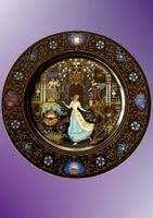 Zierteller_Russisches Motiv 7 _wunderschön