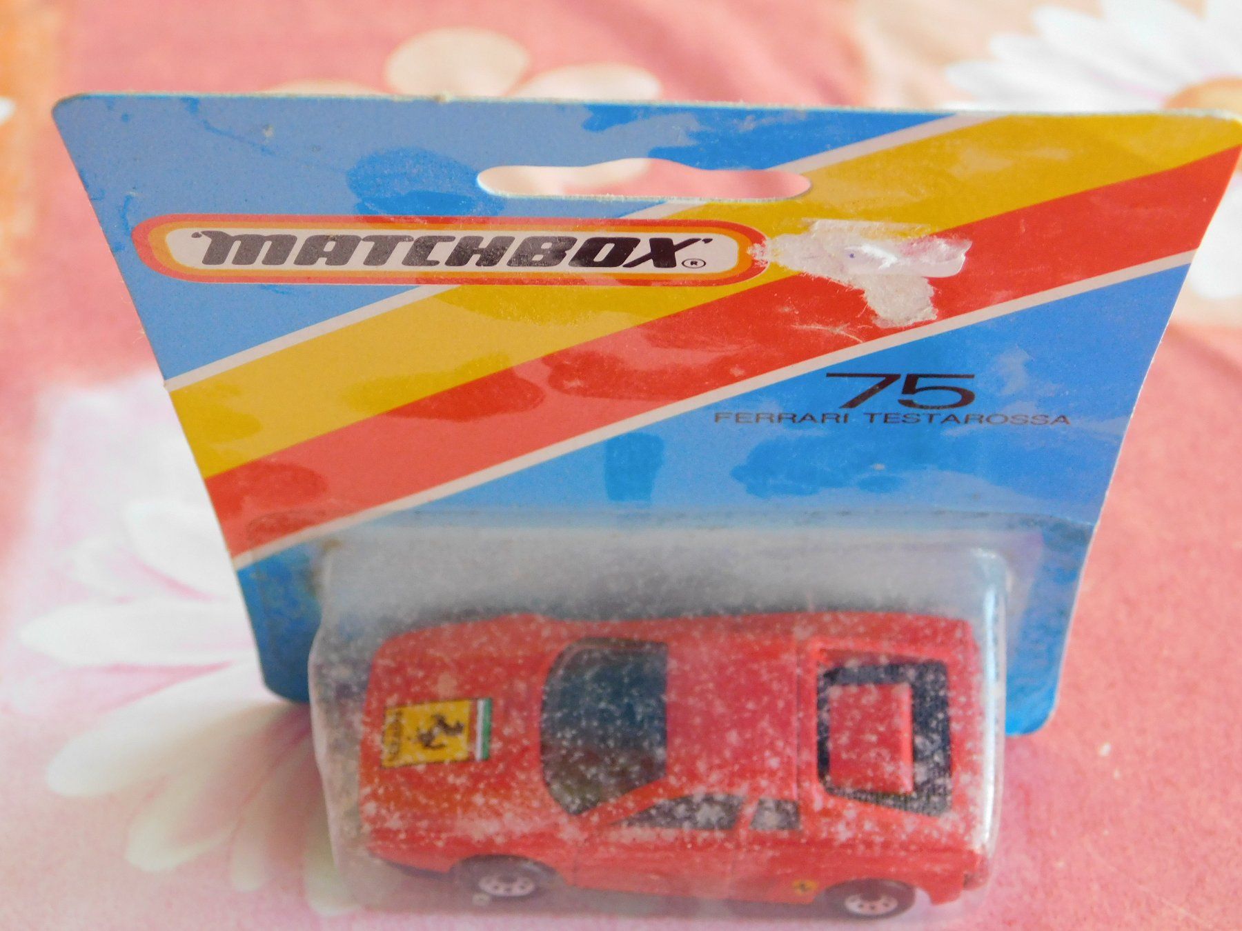 Matchbox Modellini d'auto: Matchbox Ferrari Testarossa OVP – Nuovo e nell'imballaggio originale da Strengelbach venduto da Wedi73 6
