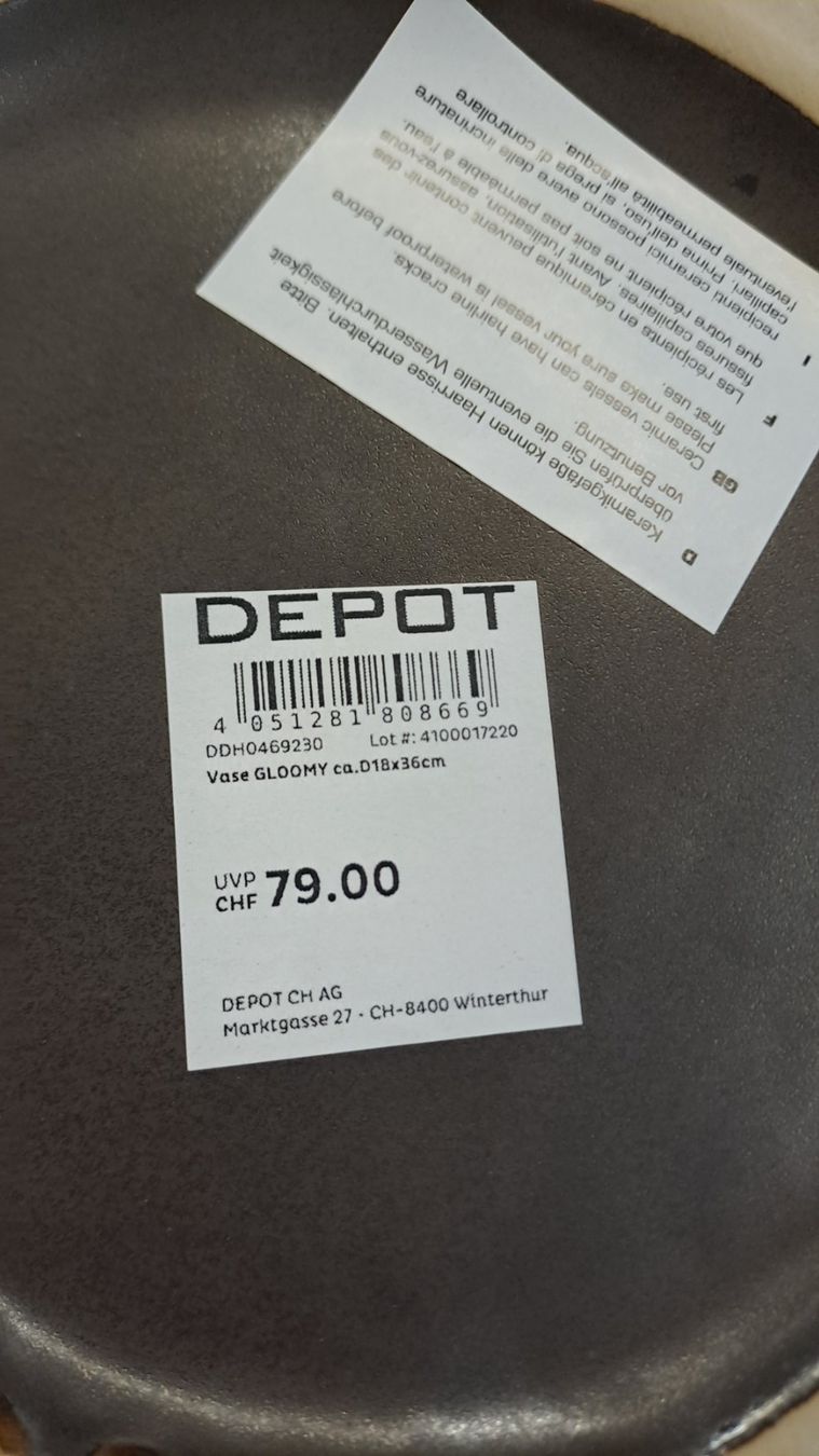 Vasi & Recipienti: Blumenvase / Blumentopf vom Depot – Nuovo (secondo la descrizione) da Eschenbach SG venduto da Amarilis4 4