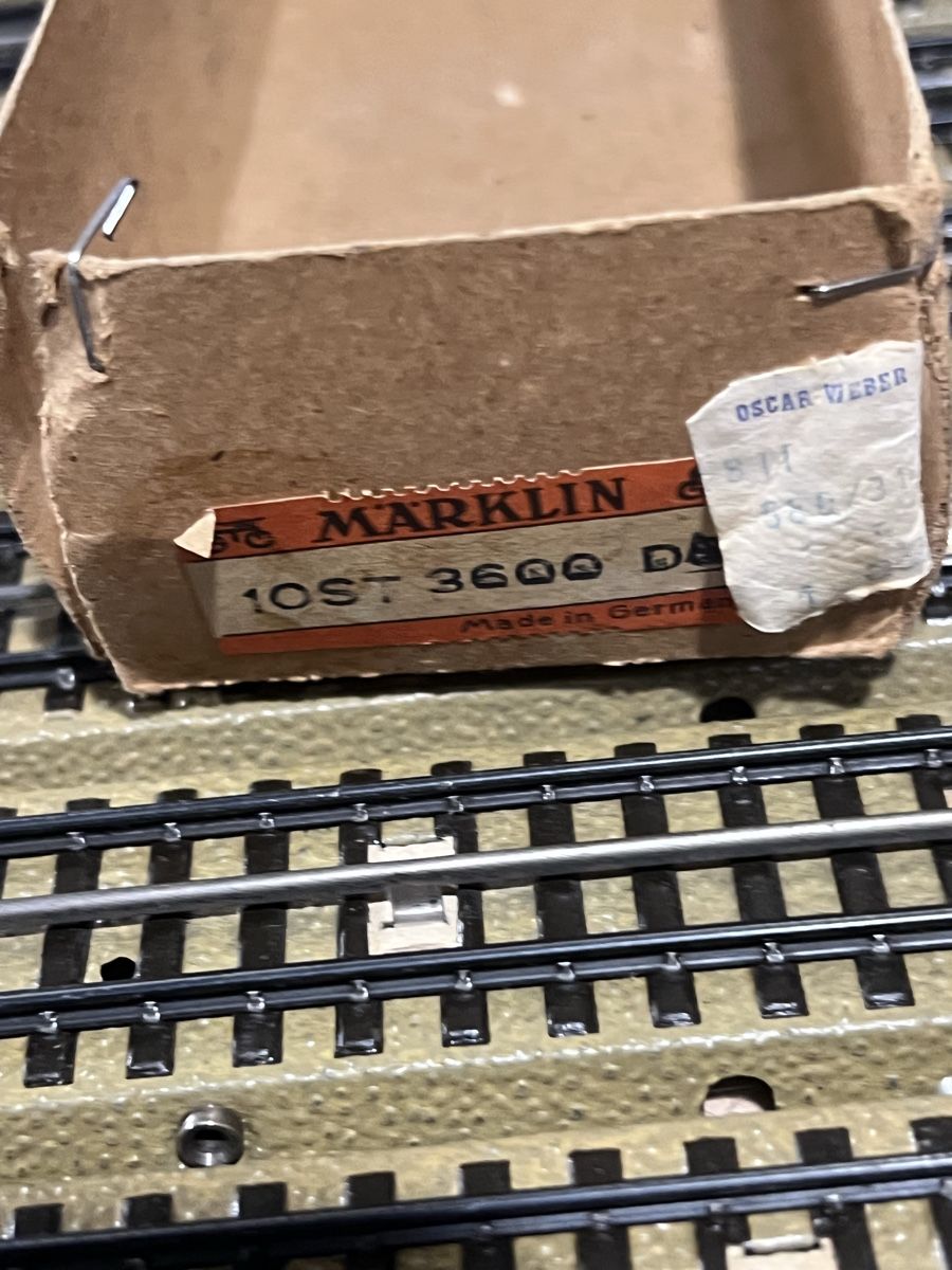 Märklin Modellini di ferrovie: Märklin Antik Gleis – Usato da Dübendorf venduto da Troggy 4