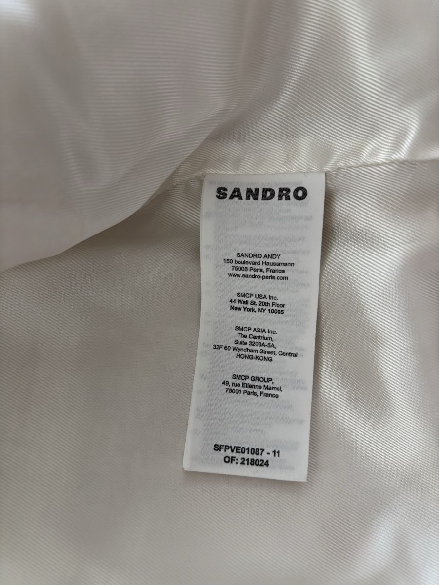 Sandro Vestes: Sandro ISABELA Blazer – Neuf avec emballage d'origine à Zürich par zie_5nsb 4