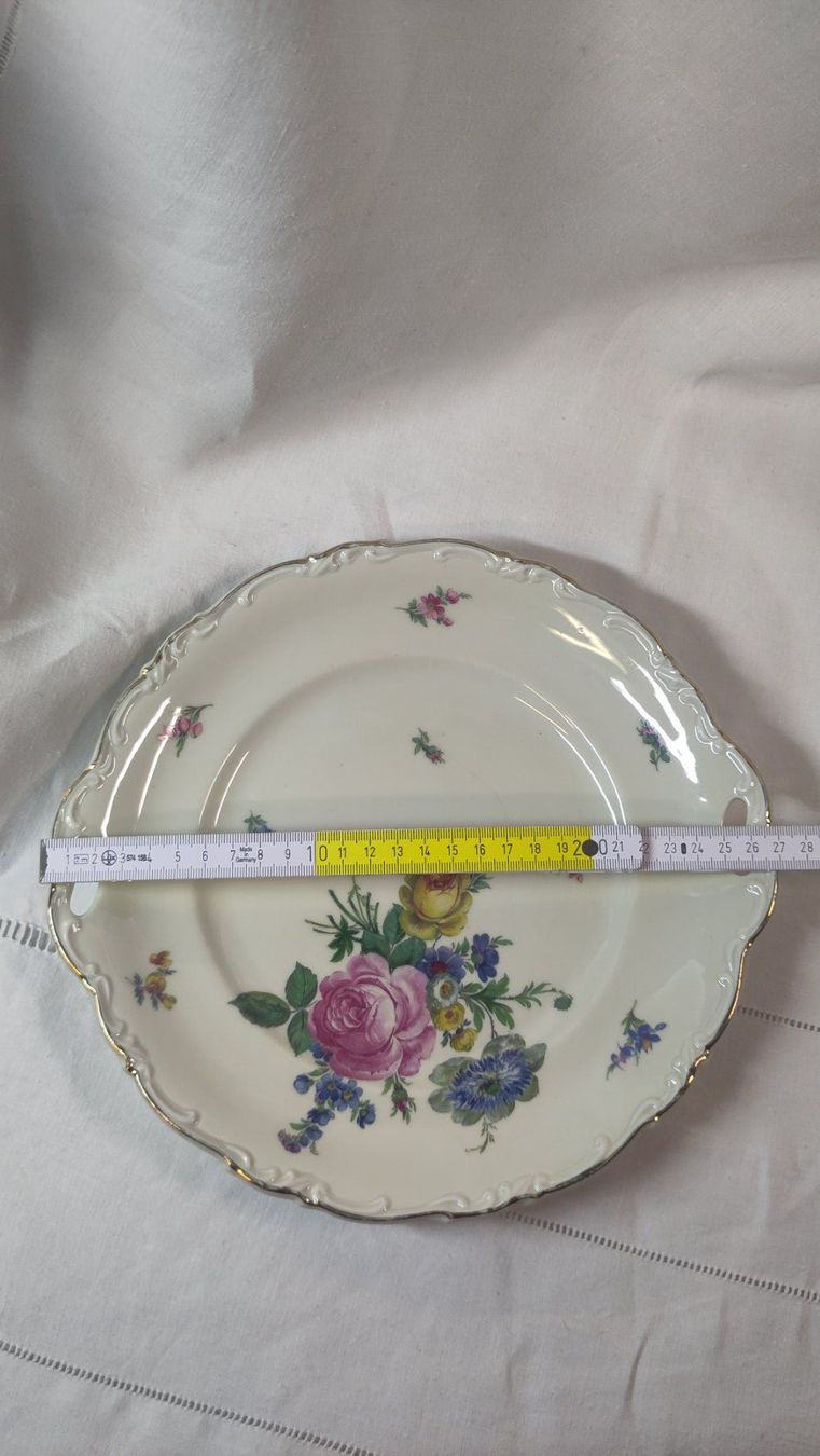 Teller: Belle assiette 1960s de Hertel-Jacob à fleurs – Gebraucht aus Botyre (Ayent) von luc_pq28 7
