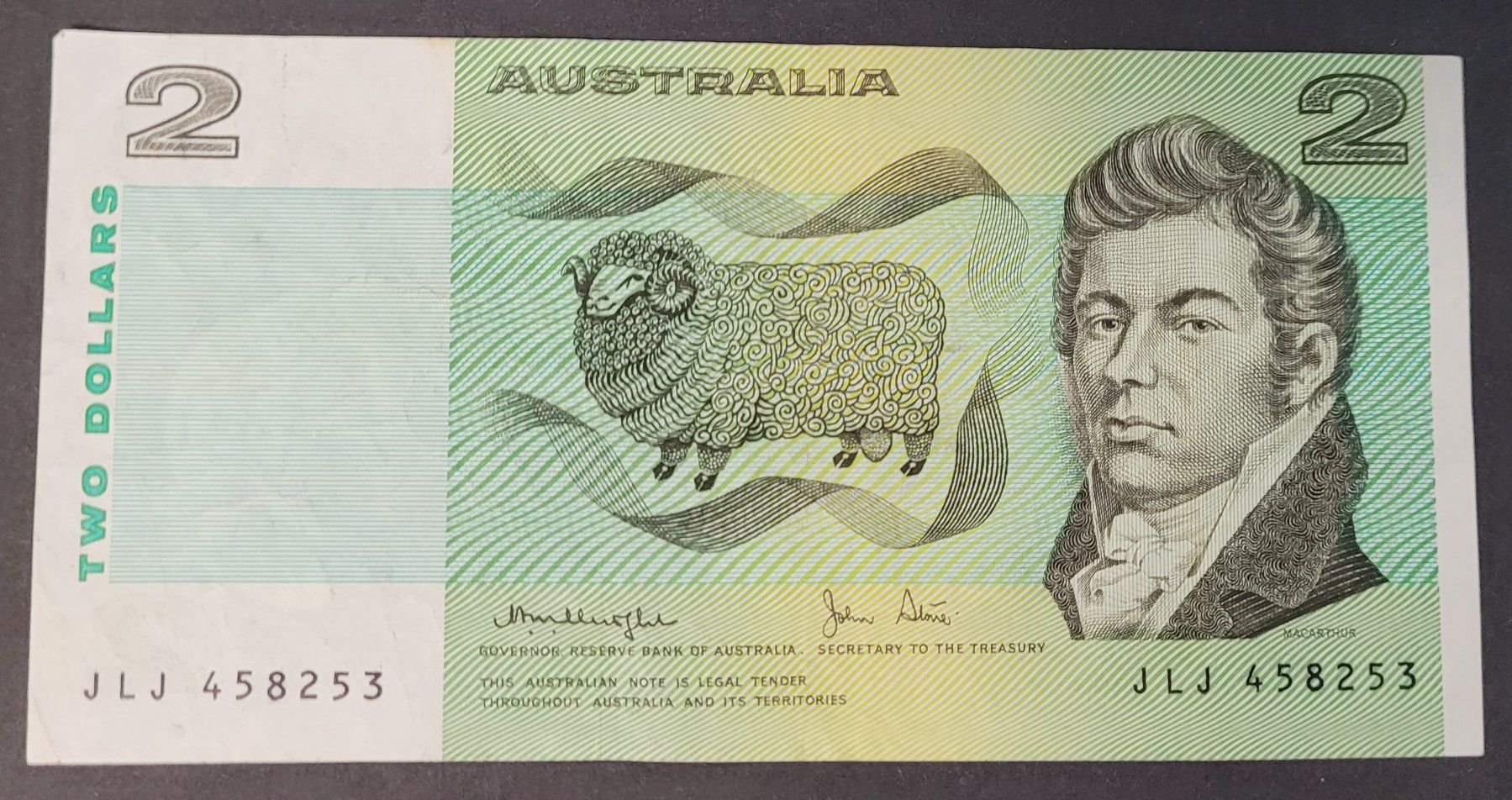 Banknoten: 2 DOLLARS / AUSTRALIEN ND (1979) – Gebraucht aus Mumpf von antonio_schweiz_961