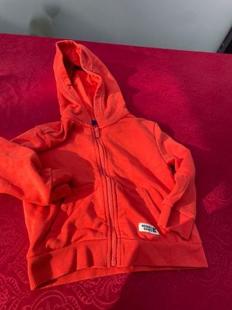 Kinder Baby Okaidi Jacke orange 98