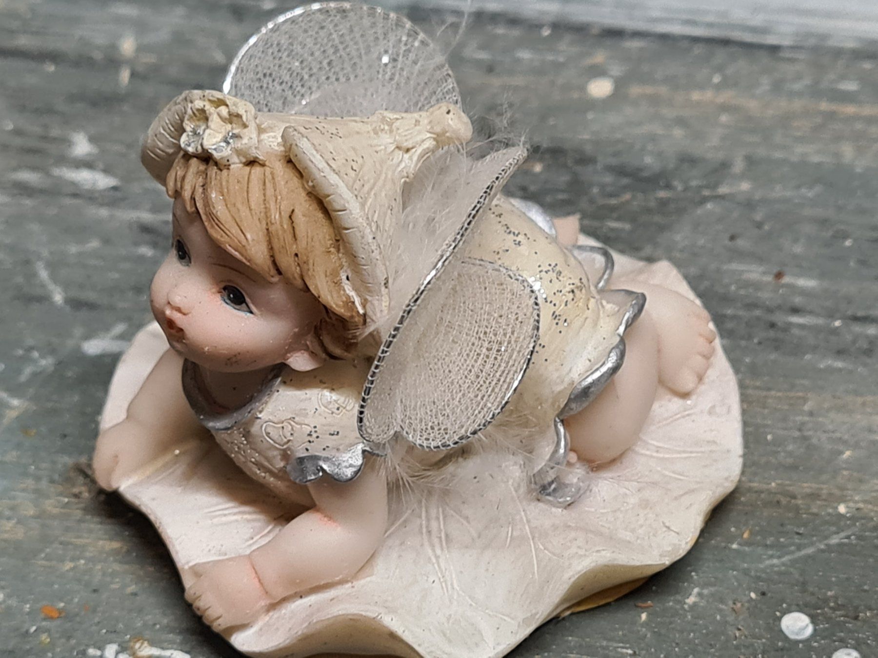 Figurines: Engelsfigur, ca. 6x6 cm – D'occasion à Amriswil par kleindeko