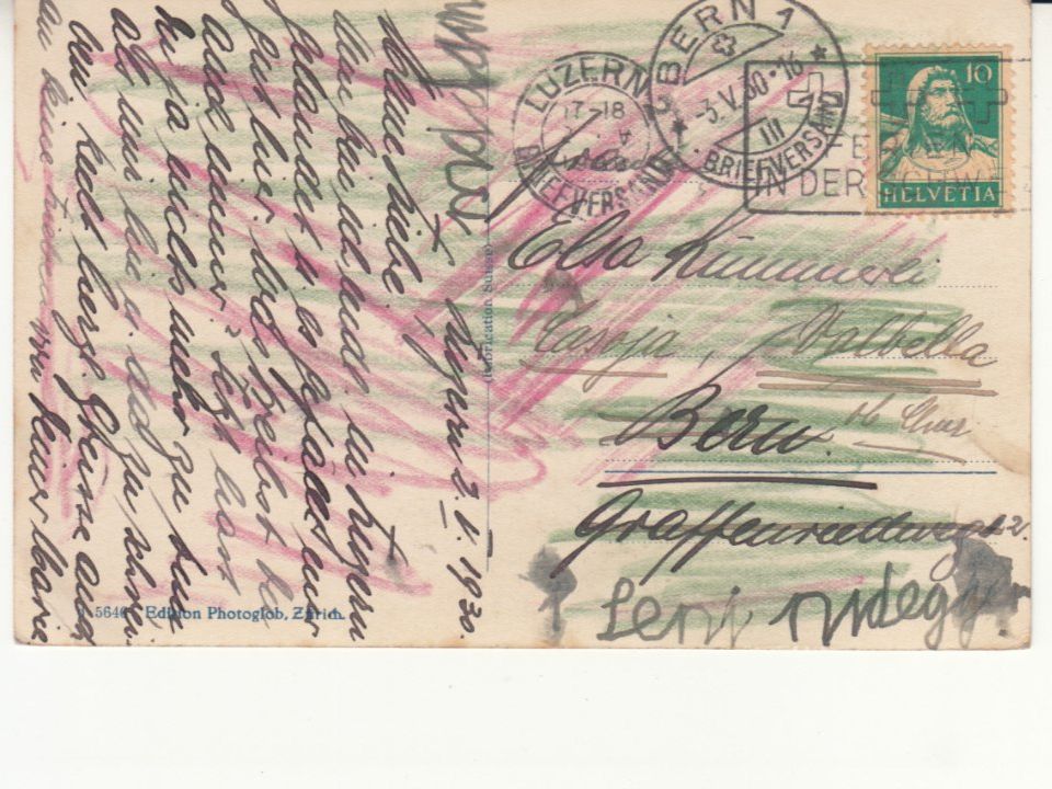 Cartoline postali: Vierwaldstättersee 1930 – Usato da Bürglen TG venduto da StampGraf 1