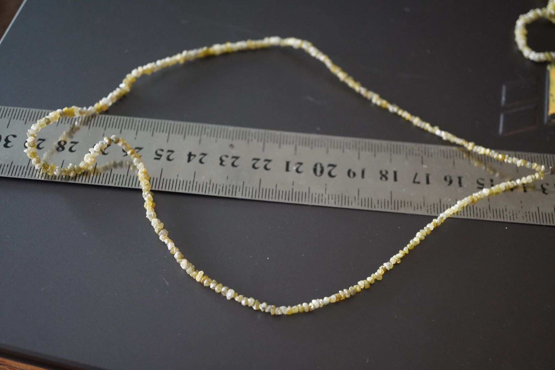 Pietre preziose: Diamanten Gelb  Strang   Farbig     ca 2,5mm – Nuovo e nell'imballaggio originale da Eschenbach SG venduto da topstone 8