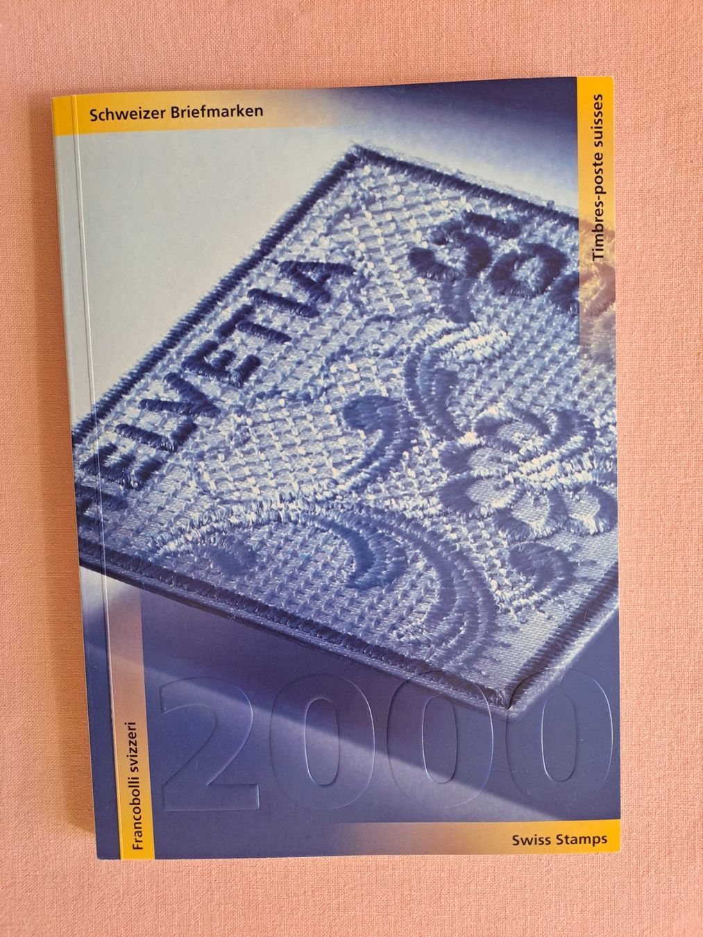 Tutti i francobolli: original Jahrbuch Briefmarken CH Post 2000 Halbmondstempel – Usato da Ostermundigen venduto da pedru8