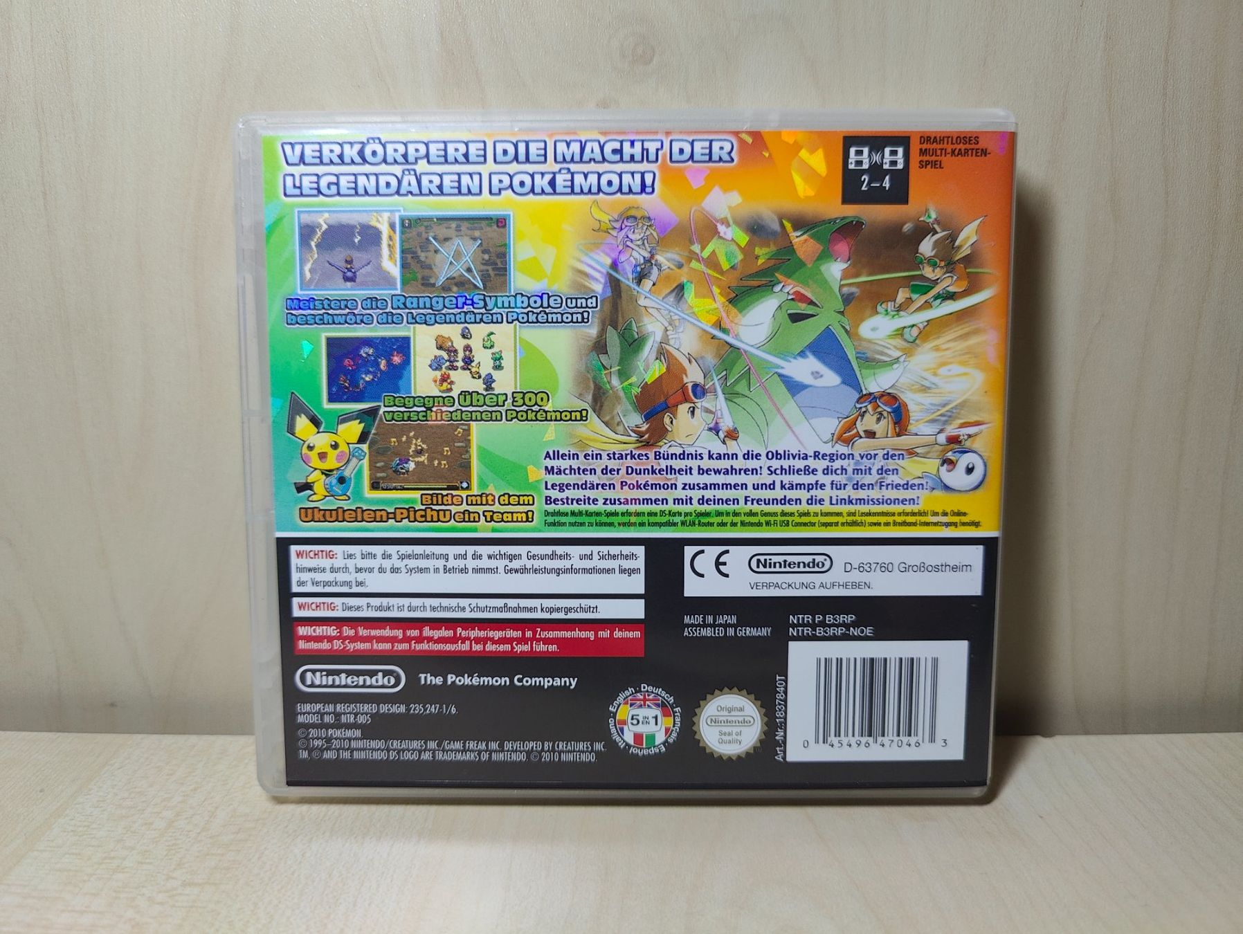 Pokémon Giochi: Pokemon Ranger Spuren des Lichts Nintendo DS – Usato da Sulgen venduto da WhiteWolf3 1
