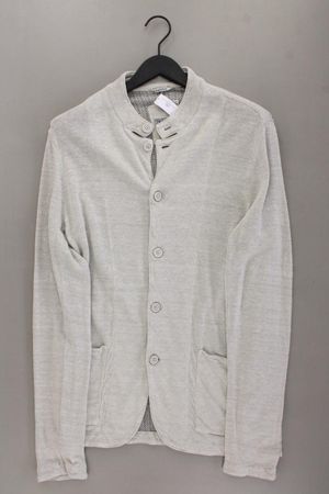 Transit Strickjacke für Herren Gr. M Langarm creme