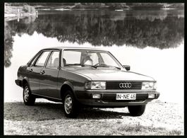 Fotografie Auto Audi 80, Limousine Kennz