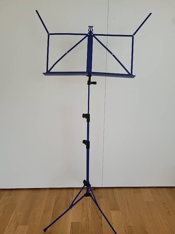 Supports pour instruments & partitions: Notenständer blau – D'occasion à Suhr par Joburgerli