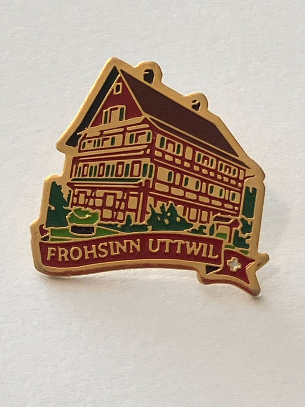 Placchette & Badge: 1 Pin Frohsinn Uttwil – Usato da Basel venduto da djwwpp