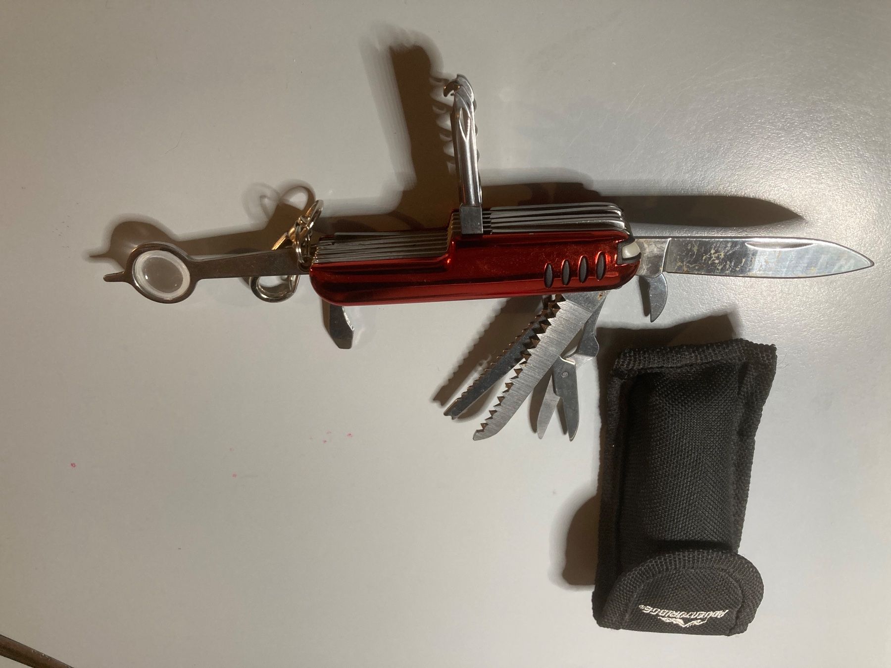 Couteaux de poche: Multitool-Sackmesser - ADVENTURIDGE - Werkzeug-Sackmesser – D'occasion à Rüegsauschachen par Andyalfredo 1