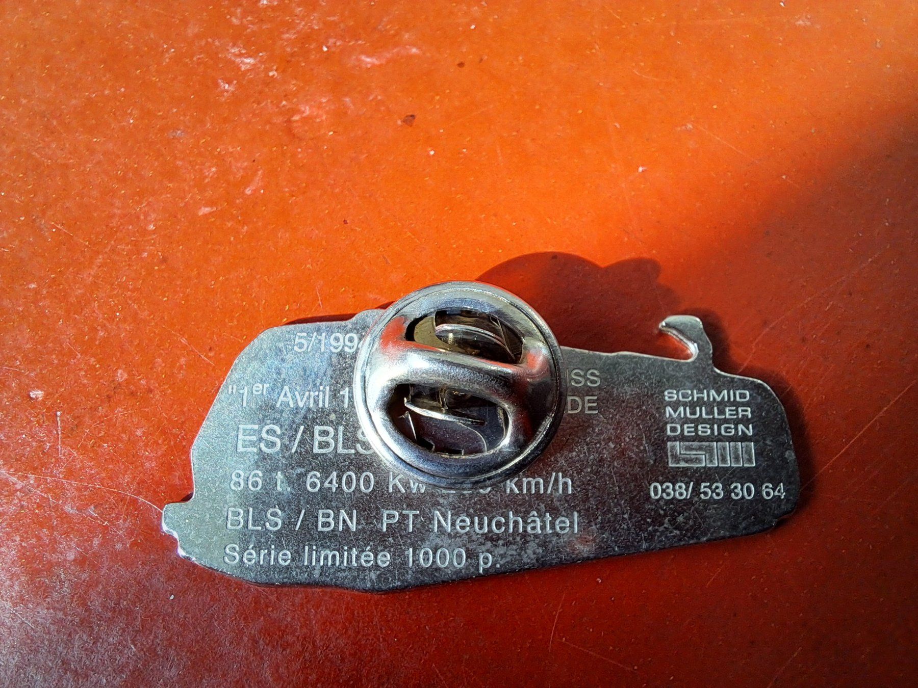 Broschen & Nadeln: Pin - Anstecker limitierte Auflage BLS – Neu und originalverpackt aus Spiez von Pistach99 2