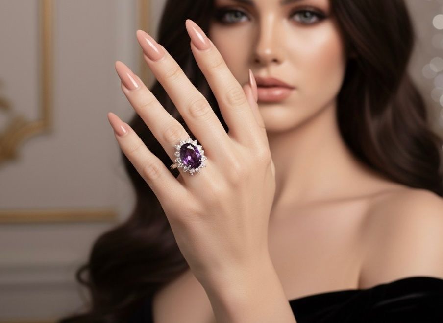 Anelli: Bague Purple Dream – Nuovo e nell'imballaggio originale da St-Maurice venduto da Sandrinette123 1