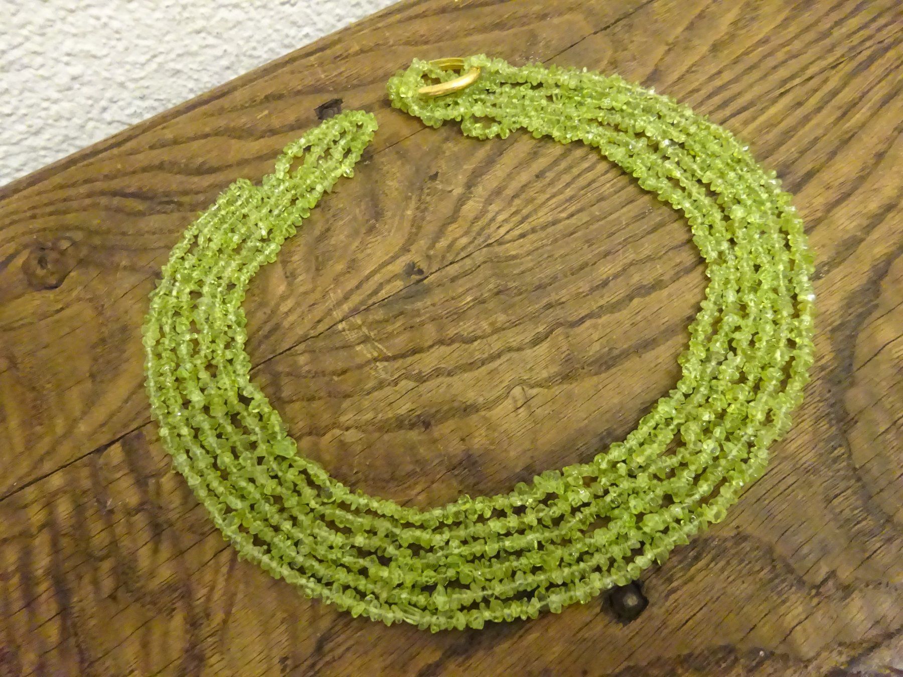 Catenine: Peridot Halskette – Usato da Oetwil am See venduto da Golfsud 3