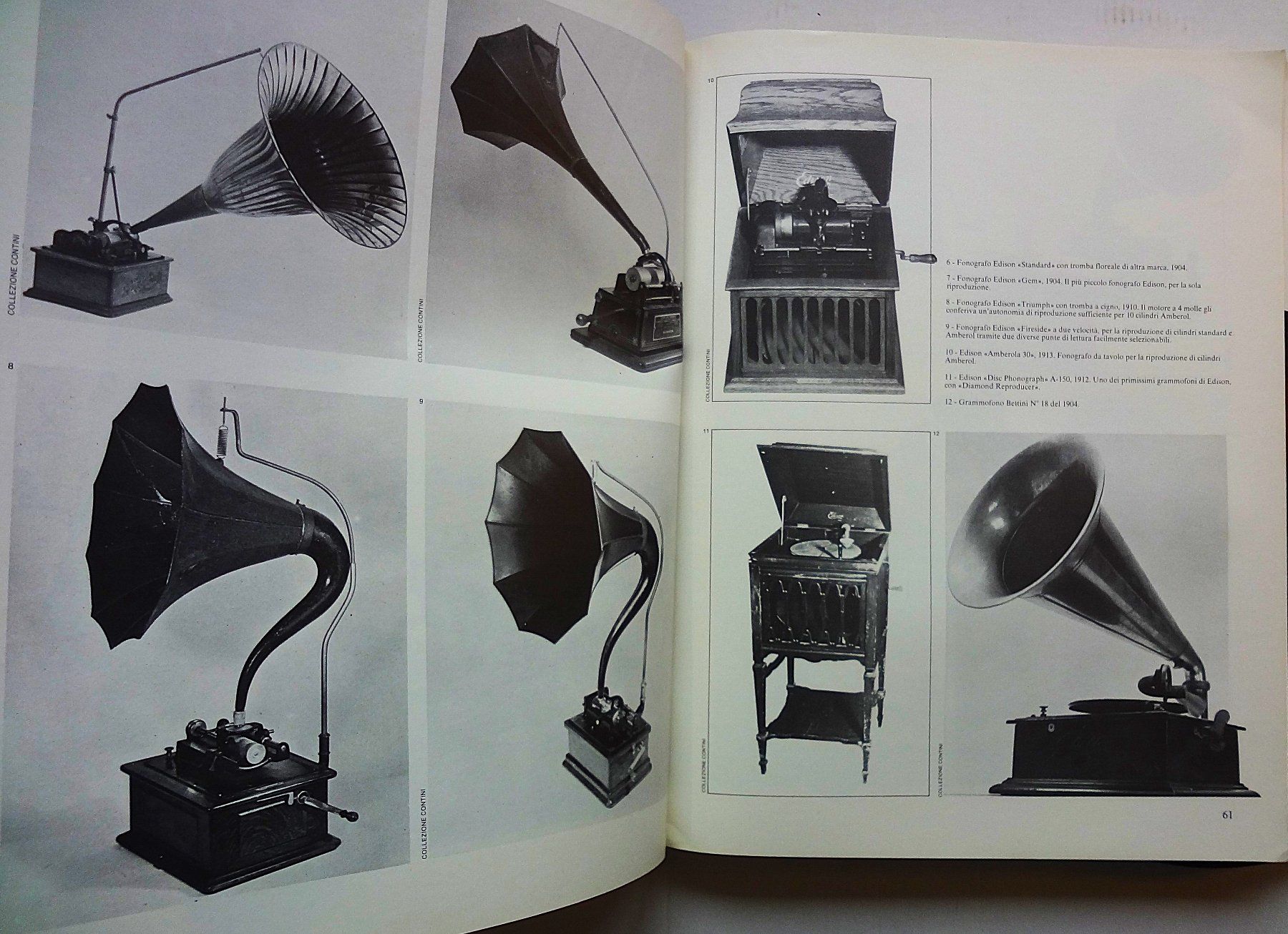 Giradischi: Seltenes Buch über Grammophone & Phonographen – Usato da Hemishofen venduto da Phonomandy 8