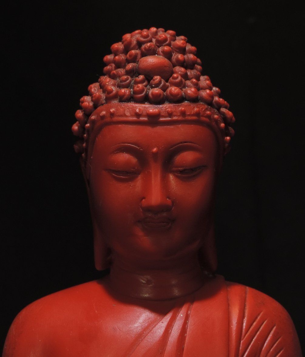 Skulpturen & Statuen: Thailand Rotlack Buddha – Gebraucht aus Duggingen von roterbambus 6