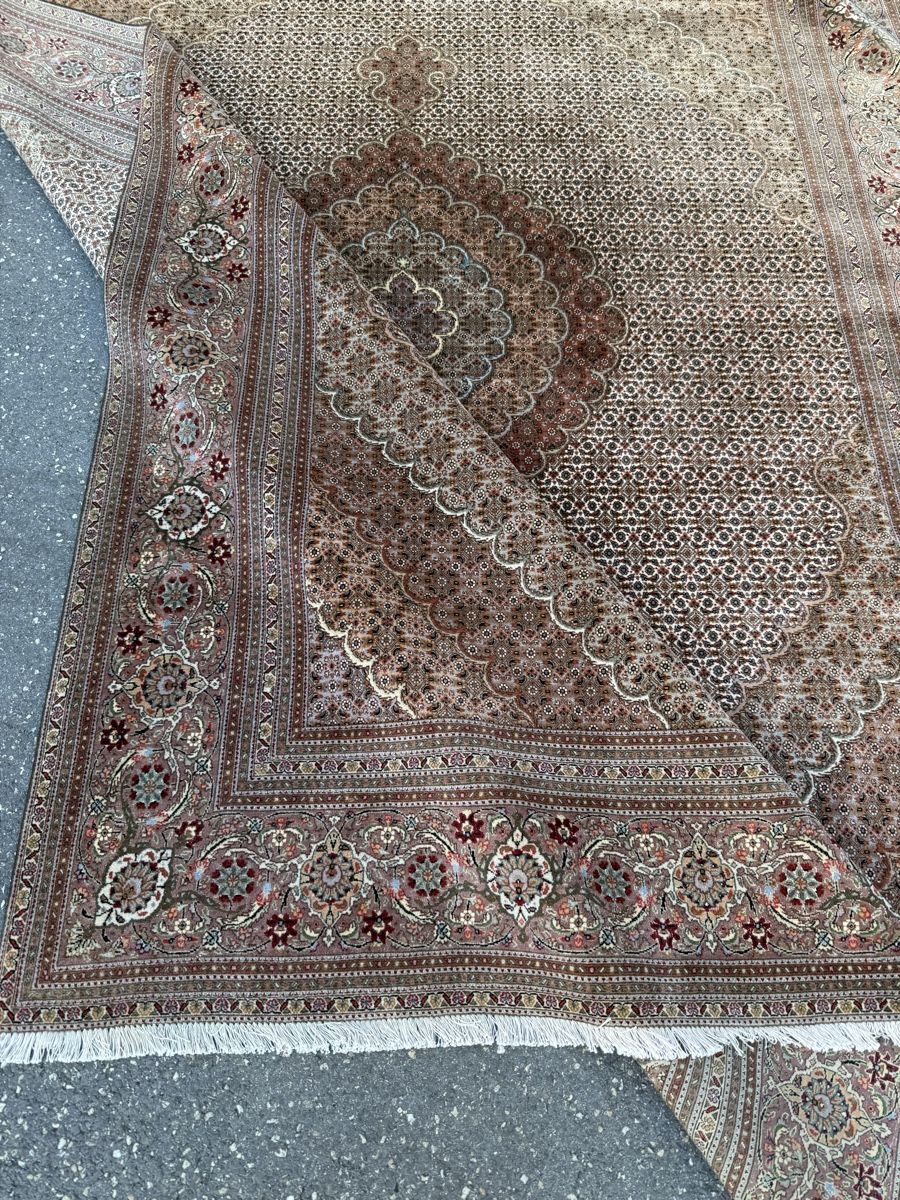Tappeti: Wunderschöner Perserteppich mit Seide 333x247 cm – Usato da Büron venduto da Filadefia-888 5