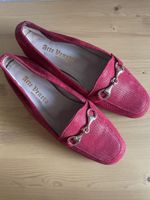 Arte Veneta Mocassins rouges T 37.5 - Élégance italienne!