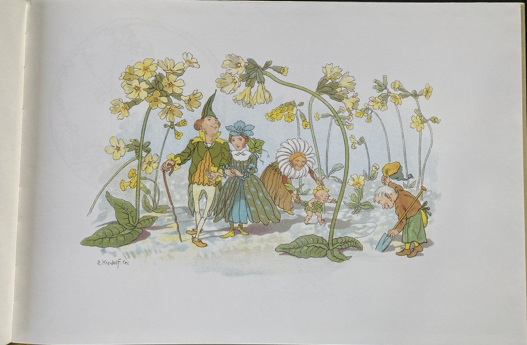Libri: Kreidolf Ernst. La Ronde des Fleurs – Nuovo (secondo la descrizione) da Frauenfeld venduto da picowalo 2
