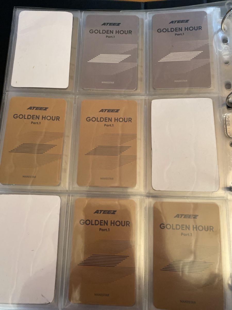 Carte collezionabili: Ateez Gold Hour Part 1 Makestar Pob Set – Nuovo (secondo la descrizione) da Pieterlen venduto da Mondbuchzauber_rkive 1