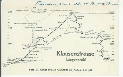 Cartoline postali: Spiringen UR Restestaurant St. Anton Postkutsche ca. 1910 – Nuovo (secondo la descrizione) da Ennetmoos venduto da Ambuman 1