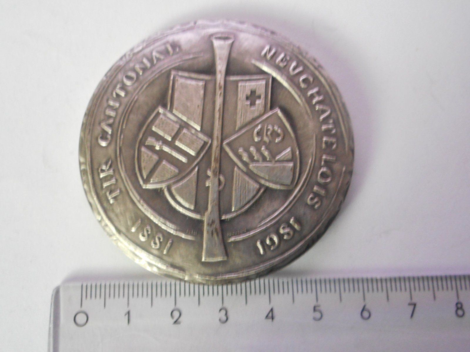 Medaglie: 1981 Tir Cantonal Neuchatelois – Nuovo (secondo la descrizione) da Kriegstetten venduto da pizlad2010 4