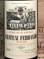 1978 Bordeaux, Chateau Ferrande, Graves
