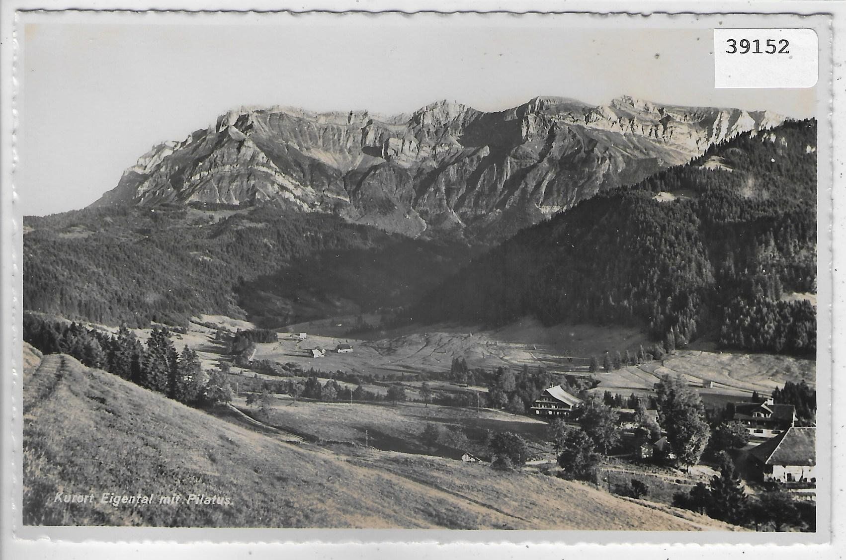 Cartoline postali: Kurort Eigental mit Pilatus – Usato da Ettingen venduto da Kartenplanet