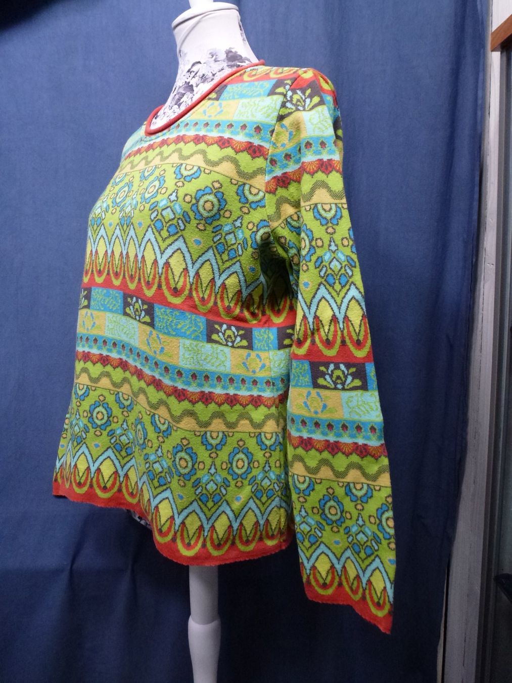 Pulls & Sweat-shirts: PULLOVER REINE BAUMWOLLE GR 40 BUNTE FARBEN NEUWERTIG – D'occasion à Kreuzlingen par ang_7k8d 2