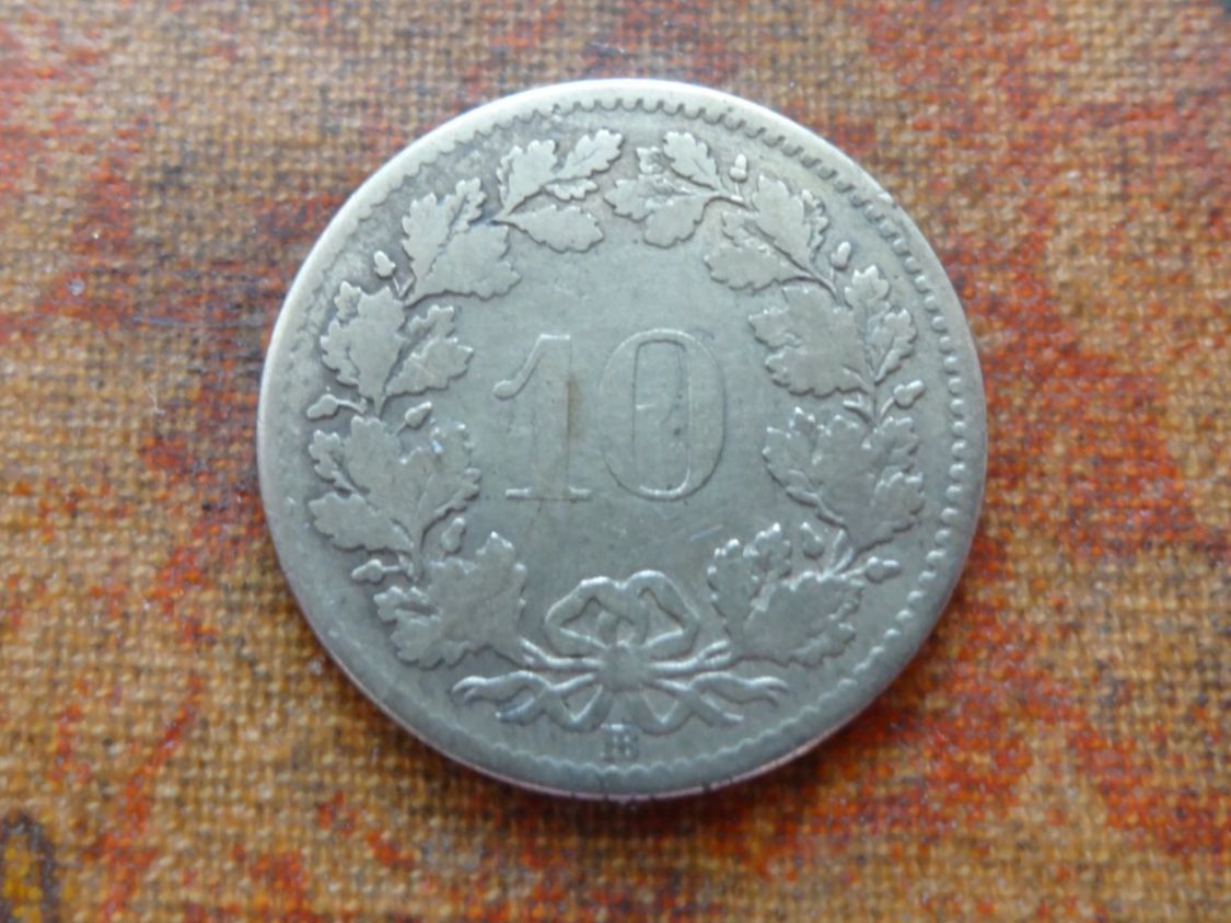 Tutti le monete: 10 Rp. 1851 – Usato da Romanel-sur-Lausanne venduto da Swift13 1
