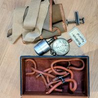 Historischer Blutdruckapparat Jaquet im Etui antik