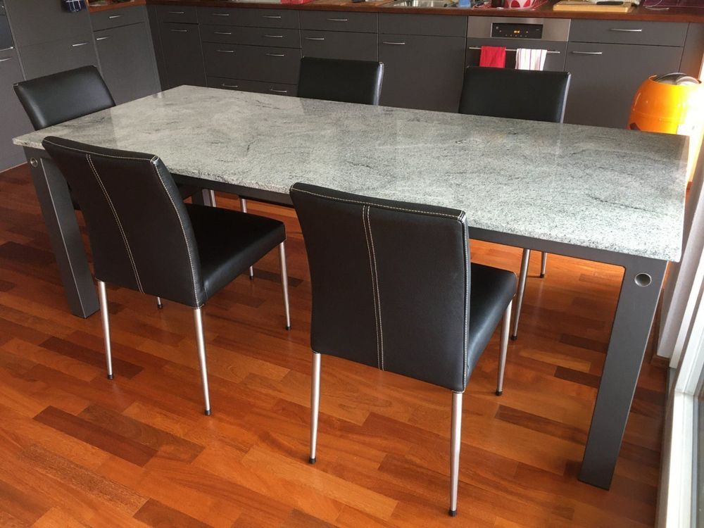 Esstisch Mit Granitplatte
