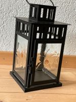 Laterne mit Blumen-Deco